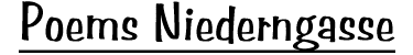 niederngasse logo