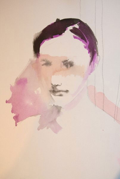 J. Friscmann watercolor