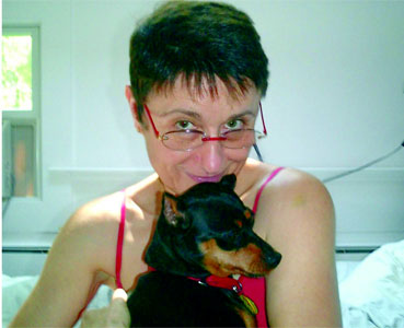 Olga with Lily